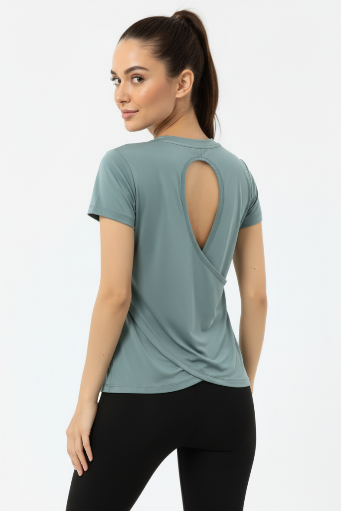 Scorp Desire Kadın Spor Tişört Çağla Yeşili